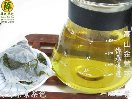 薛氏茶包 可冷热冲泡 上班旅行  高山金萱茶 手采茶叶 400入  20袋 再赠送4袋大麦茶包 工厂直营