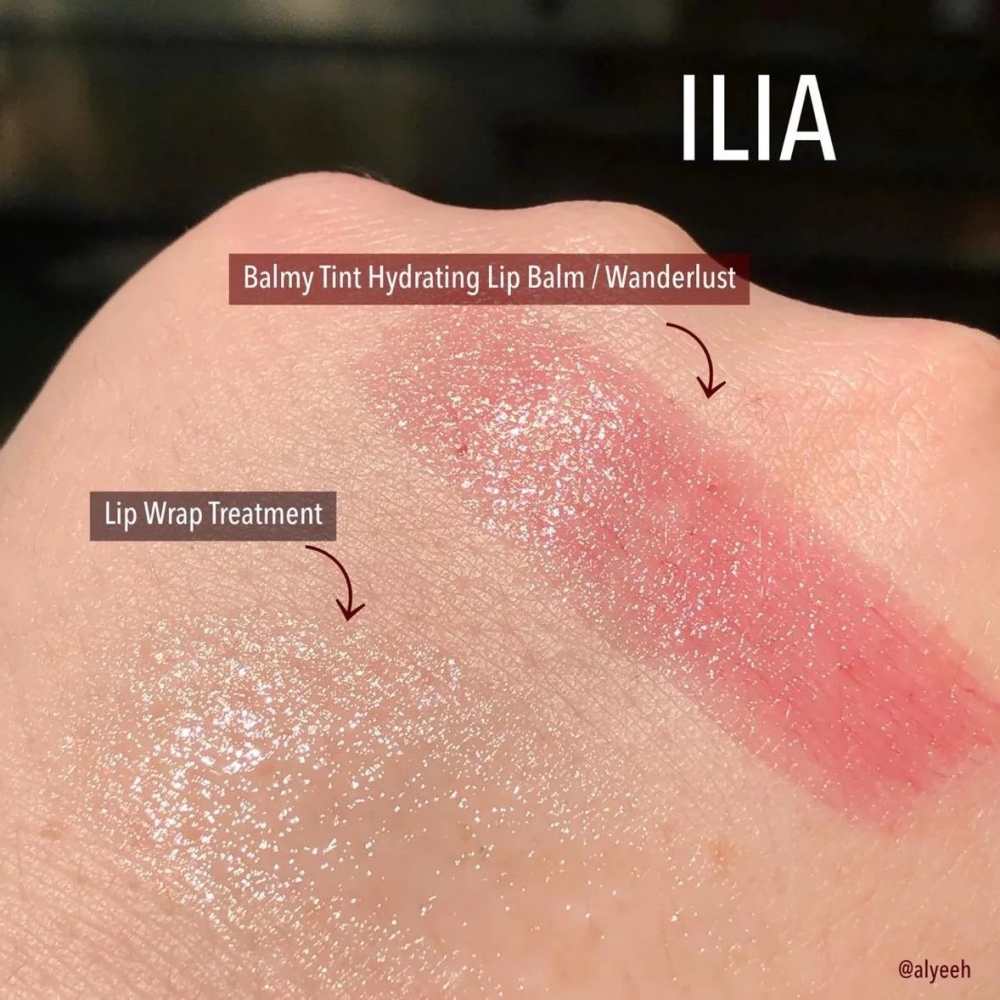 巨实用！ilia Balmy有色保湿润唇膏 Lip Balm滋润 8色试色卡