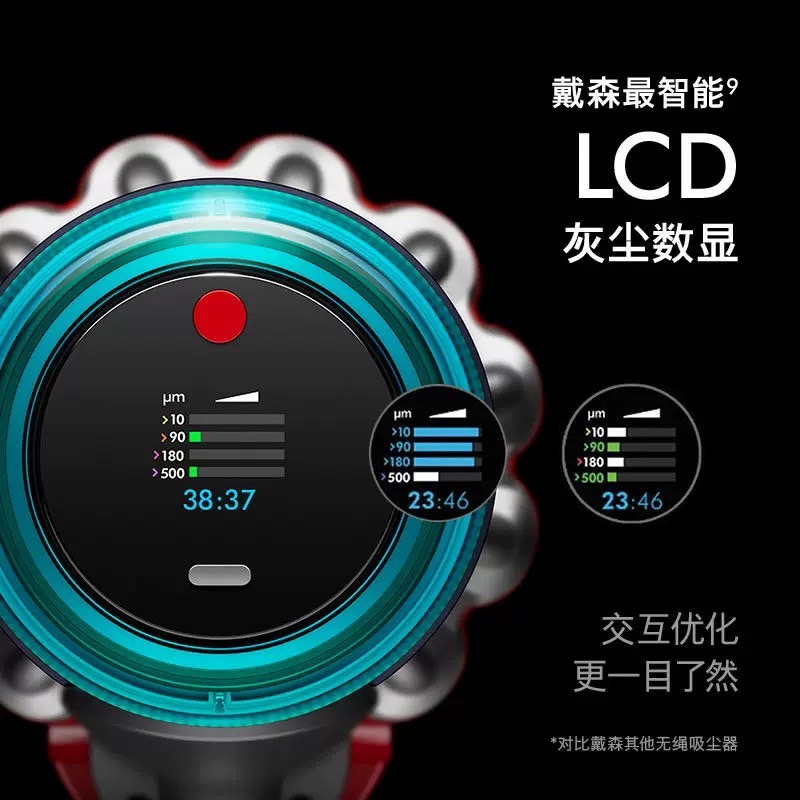 戴森dyson吸尘器G5 Detect Fluffy 无绳吸尘器