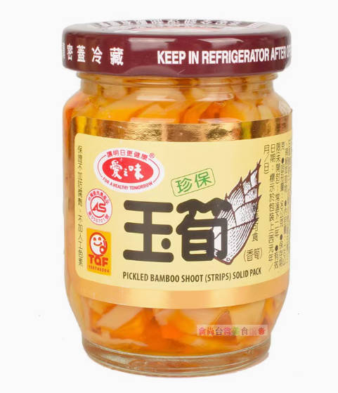 包邮 台湾进口酱菜爱之味土豆面筋鲜脆条瓜脆瓜玉笋菜心荫瓜